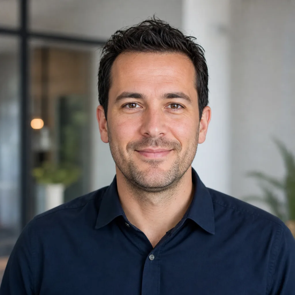 Portret van Daan Versteeg